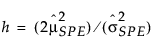 Equation shown here