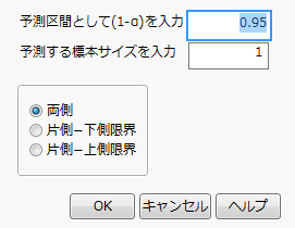 The Prediction Intervals Window