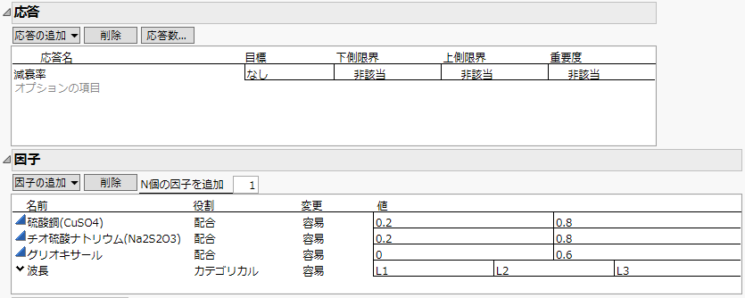Responses Outline and Factors Outline