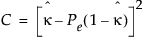 Equation shown here
