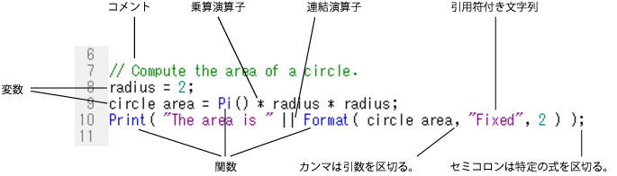 Example of a JSL Script