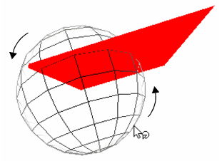 Showing the Arc Ball