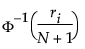 Equation shown here