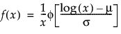 Equation shown here