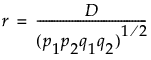 Equation shown here