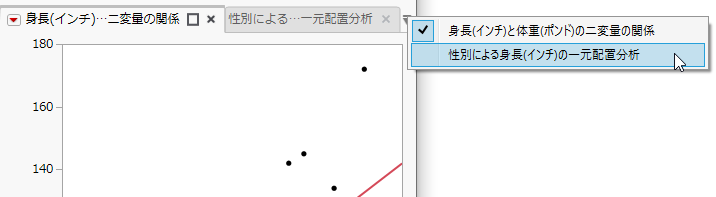 Dashboard with Overflow Tabs