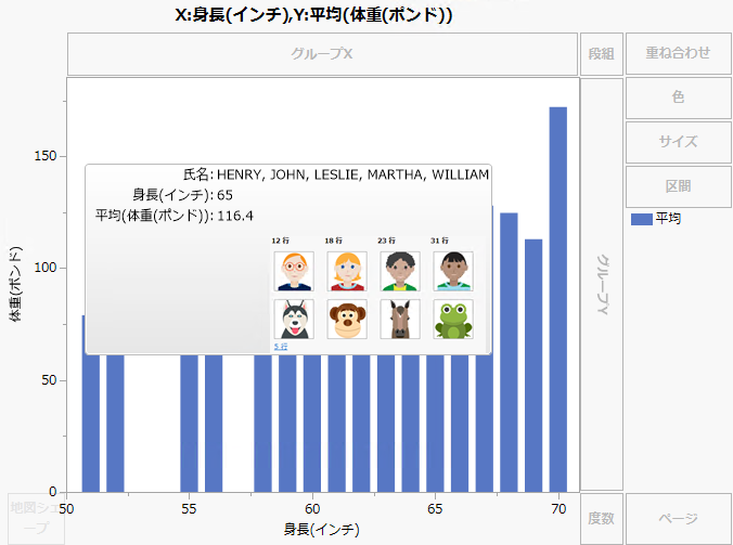 Hover Label with Multiple Images