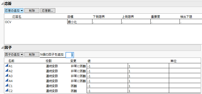 Responses and Factors