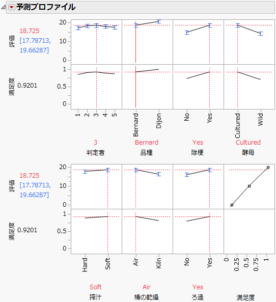Profiler for Reduced Model Showing Rater
