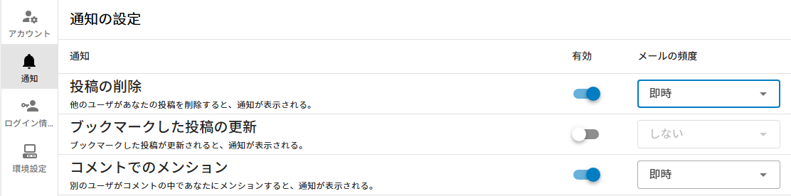 Notification Settings