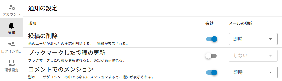 Notification Settings Notification Settings