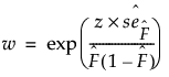 Equation shown here Equation shown here