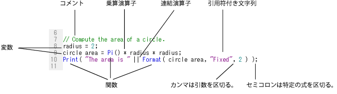 Example of a JSL Script