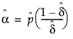 Equation shown here Equation shown here