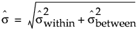Equation shown here Equation shown here