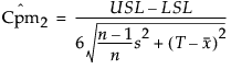 Equation shown here Equation shown here