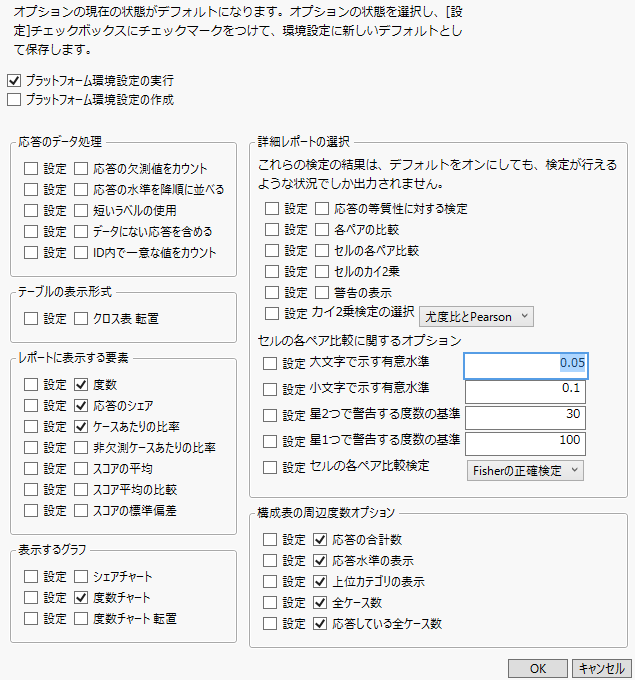 Set Preferences Window