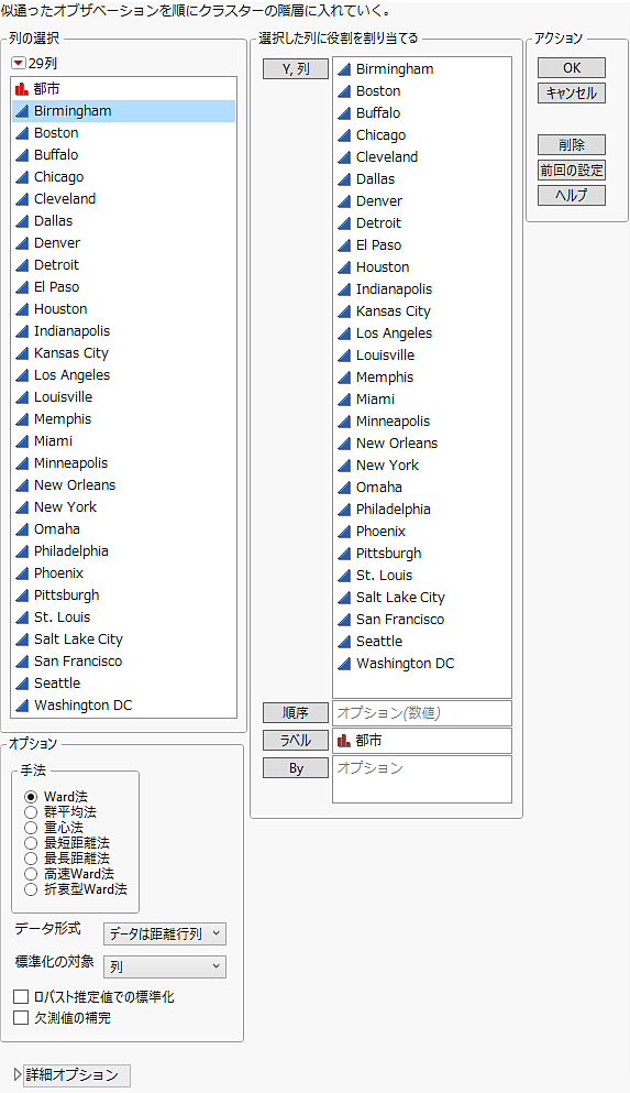 Completed Distance Matrix Launch Window