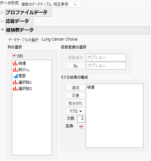 Completed Subject Data Panel