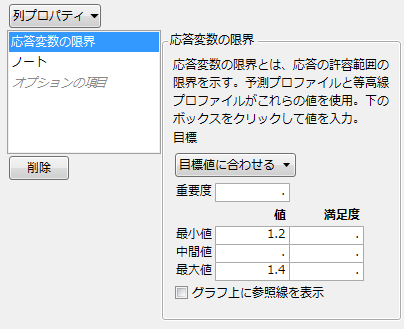 Response Limits Column Property for Strength