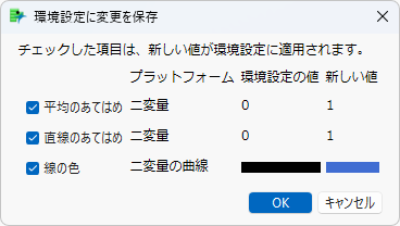 Save Preference Changes