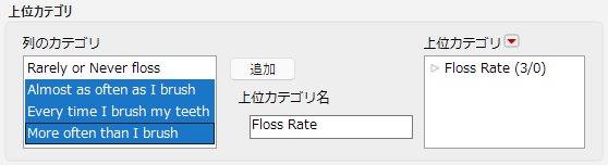 Example of a Supercategories Configuration