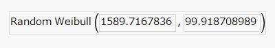 Completed Formula Window