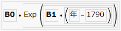 Completed Model Formula