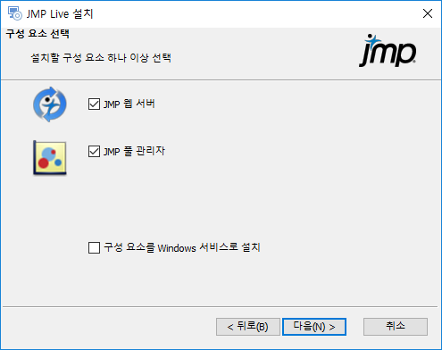 Component Selection Window