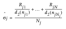 Equation shown here Equation shown here