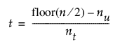 Equation shown here Equation shown here