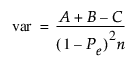 Equation shown here Equation shown here