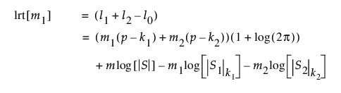 Equation shown here Equation shown here