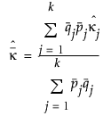 Equation shown here Equation shown here