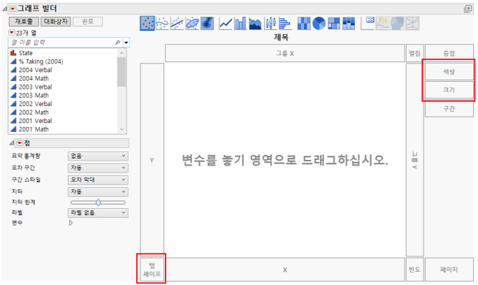 The Graph Builder Window