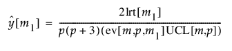Equation shown here Equation shown here