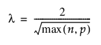Equation shown here Equation shown here