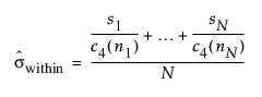Equation shown here Equation shown here