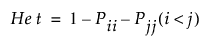 Equation shown here Equation shown here