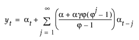 Equation shown here Equation shown here
