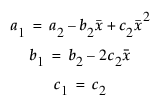 Equation shown here Equation shown here