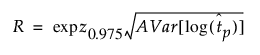 Equation shown here