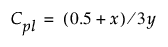 Equation shown here Equation shown here