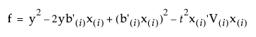 Equation shown here Equation shown here