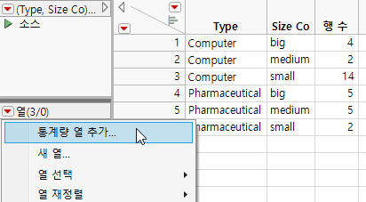Creating a Summary Statistics Column from Within a Data Table