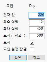 Factor Settings Window