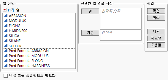 Surface Plot Launch Window