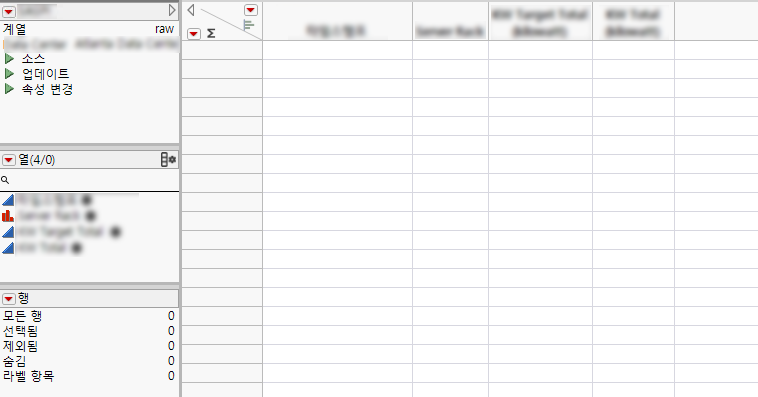 Imported Table from PI Server Import