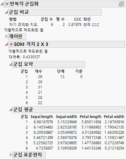 Self Organizing Map Report