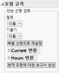 Simple Linear Path Model Specification